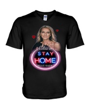 DION STAY HOME V-Neck T-Shirt thumbnail