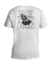 May They Burn V-Neck T-Shirt thumbnail