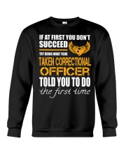 STICKER TAKEN CORRECTIONAL OFFICER Crewneck Sweatshirt thumbnail