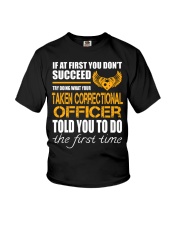 STICKER TAKEN CORRECTIONAL OFFICER Youth T-Shirt thumbnail