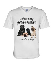 PUGS V-Neck T-Shirt thumbnail
