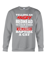 Telling an Angry Redhead Crewneck Sweatshirt thumbnail