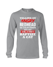 Telling an Angry Redhead Long Sleeve Tee thumbnail