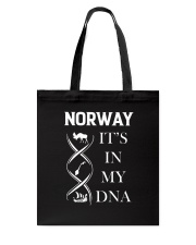 Norway it's in my dna Tote Bag thumbnail