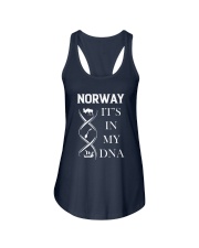 Norway it's in my dna Ladies Flowy Tank thumbnail