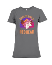 Rock it like a Redhead Premium Fit Ladies Tee thumbnail