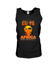 Let's just go to Africa Unisex Tank thumbnail