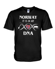 Norway it is in my DNA V-Neck T-Shirt thumbnail
