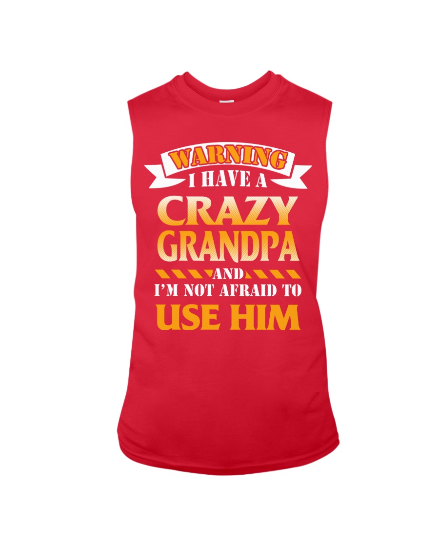 Crazy Grandpa Sleeveless Tee