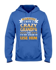 Crazy Grandpa Hooded Sweatshirt front
