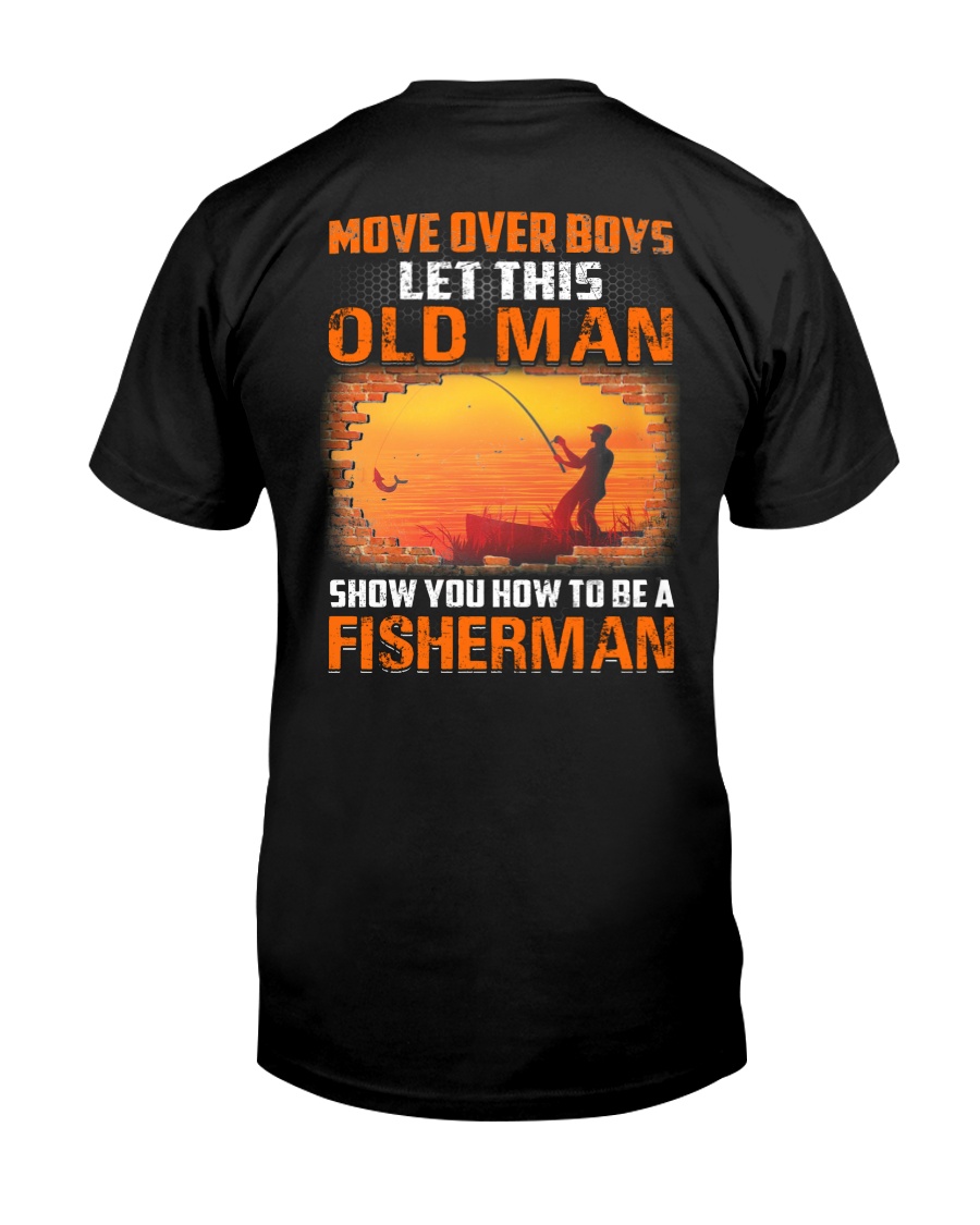 Fishing Move Over Boys Eng Classic T-Shirt