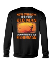 Fishing Move Over Boys Eng Crewneck Sweatshirt thumbnail