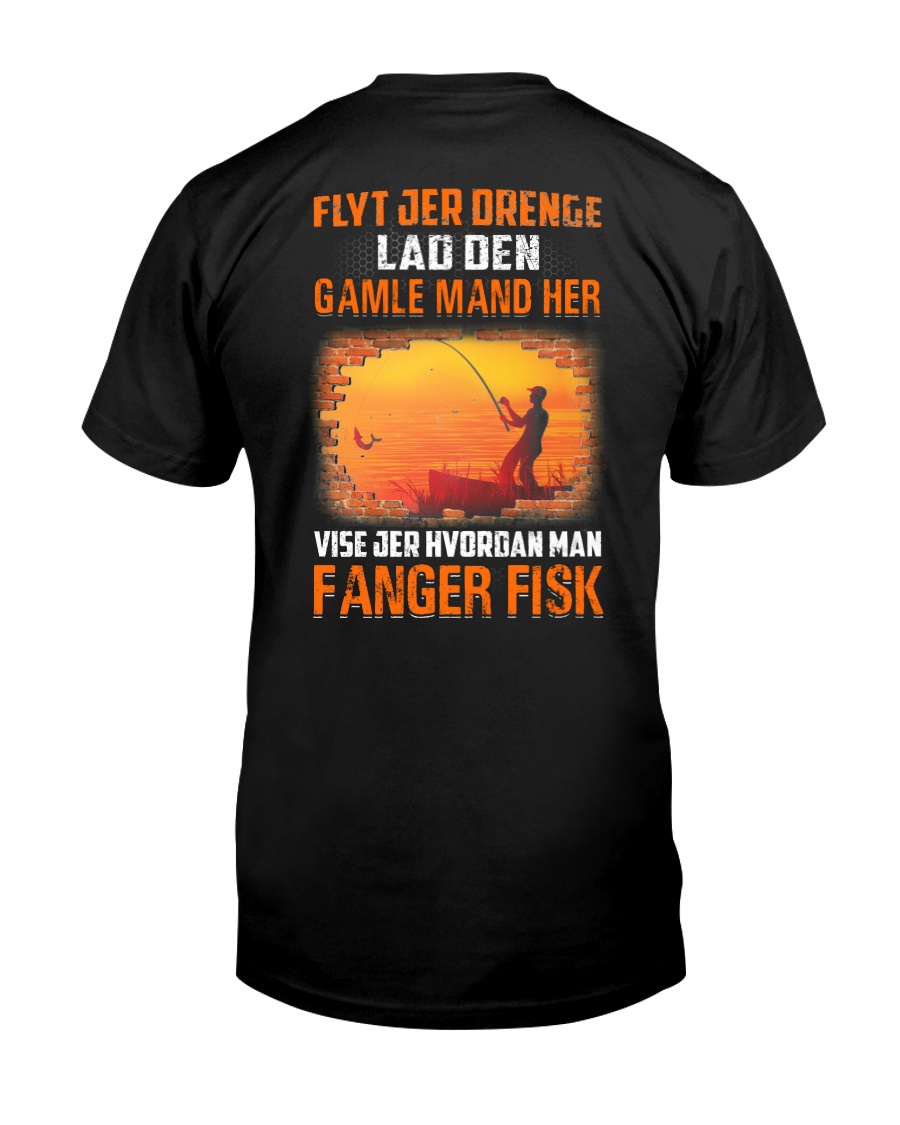 Fishing Move Over Boys Danish Classic T-Shirt