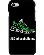 80 MILES IN MAY CHALLENGE TOGETHER WE FIGHT Phone Case tile
