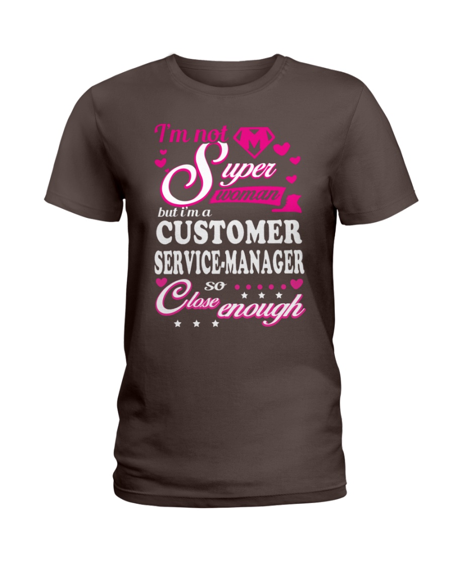 CUSTOMER SERVICE-MANAGER Ladies T-Shirt