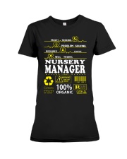 NURSERY MANAGER Premium Fit Ladies Tee thumbnail