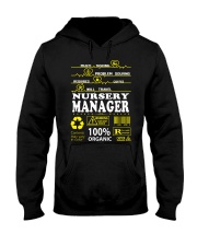 NURSERY MANAGER Hooded Sweatshirt thumbnail