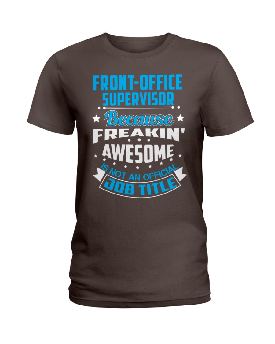 FRONT-OFFICE SUPERVISOR Ladies T-Shirt