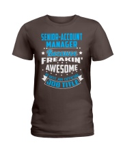 SENIOR-ACCOUNT MANAGER Ladies T-Shirt front