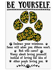 Be yourself - Dog lover Poster 11x17 Poster front