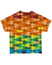 Autism Puzzle - Autism Awareness All-over T-Shirt back
