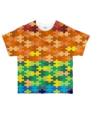 Autism Puzzle - Autism Awareness All-over T-Shirt front