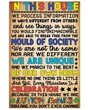 In this house - Autism Awareness 24x36 Poster front