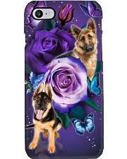 Dog - German Shepherd Purple Rose Phone Case i-phone-7-case