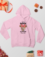 Kinda Girl - Funny Book Lovers Hooded Sweatshirt lifestyle-holiday-hoodie-front-2