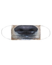 Cute Golden Retriever Nose Cloth face mask aos-face-mask-coverlet-lifestyle-front-01