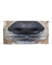 Cute Golden Retriever Nose Cloth face mask front