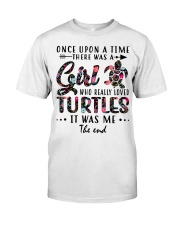 Turtles Lover - Once upon a time Classic T-Shirt tile