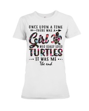 Turtles Lover - Once upon a time Premium Fit Ladies Tee tile