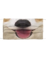 Cute Smiling Corgi Cloth face mask front