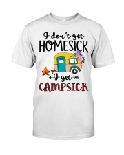 I don't get home sick I get campsick Premium Fit Mens Tee tile