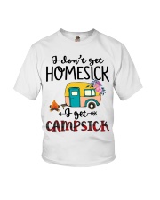 I don't get home sick I get campsick Youth T-Shirt tile
