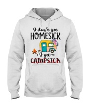 I don't get home sick I get campsick Hooded Sweatshirt tile