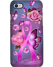 Breast cancer Awareness - Buttefly and Rose Phone Case i-phone-7-case