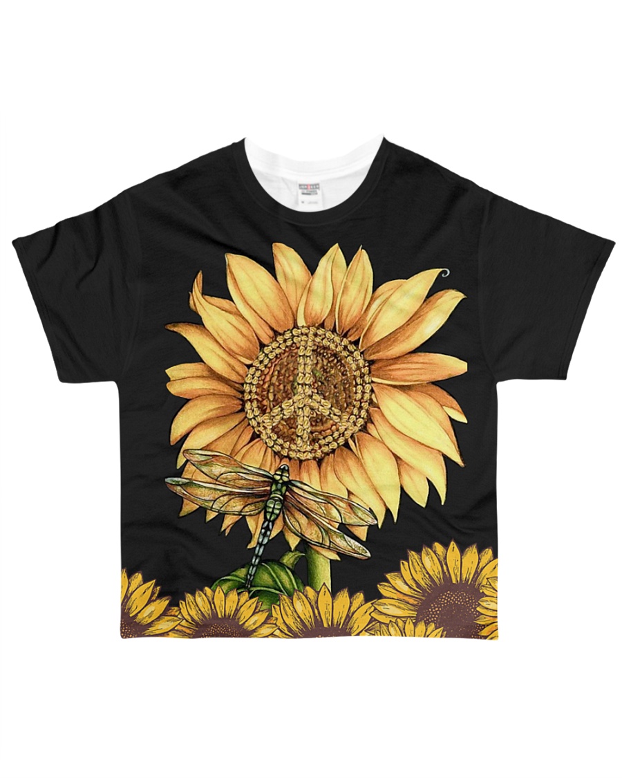 Hippie Sunflower All-over T-Shirt