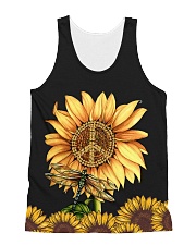 Hippie Sunflower All-over Unisex Tank thumbnail