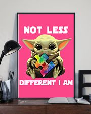 Not lesss Different I am Poster 11x17 Poster lifestyle-poster-2