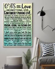 Cats are love 11x17 Poster lifestyle-poster-1