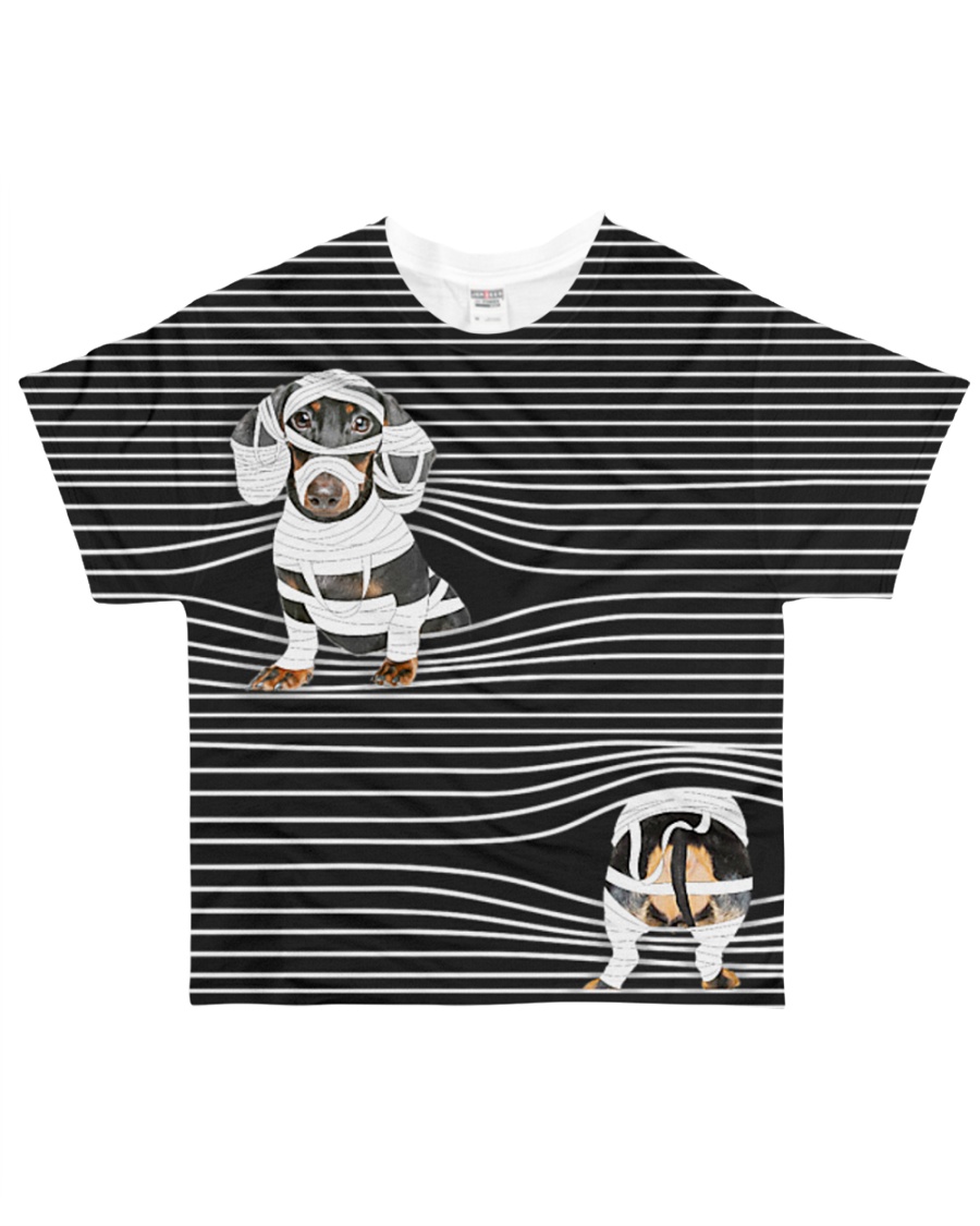 Cute Dachshund Halloween All-over T-Shirt