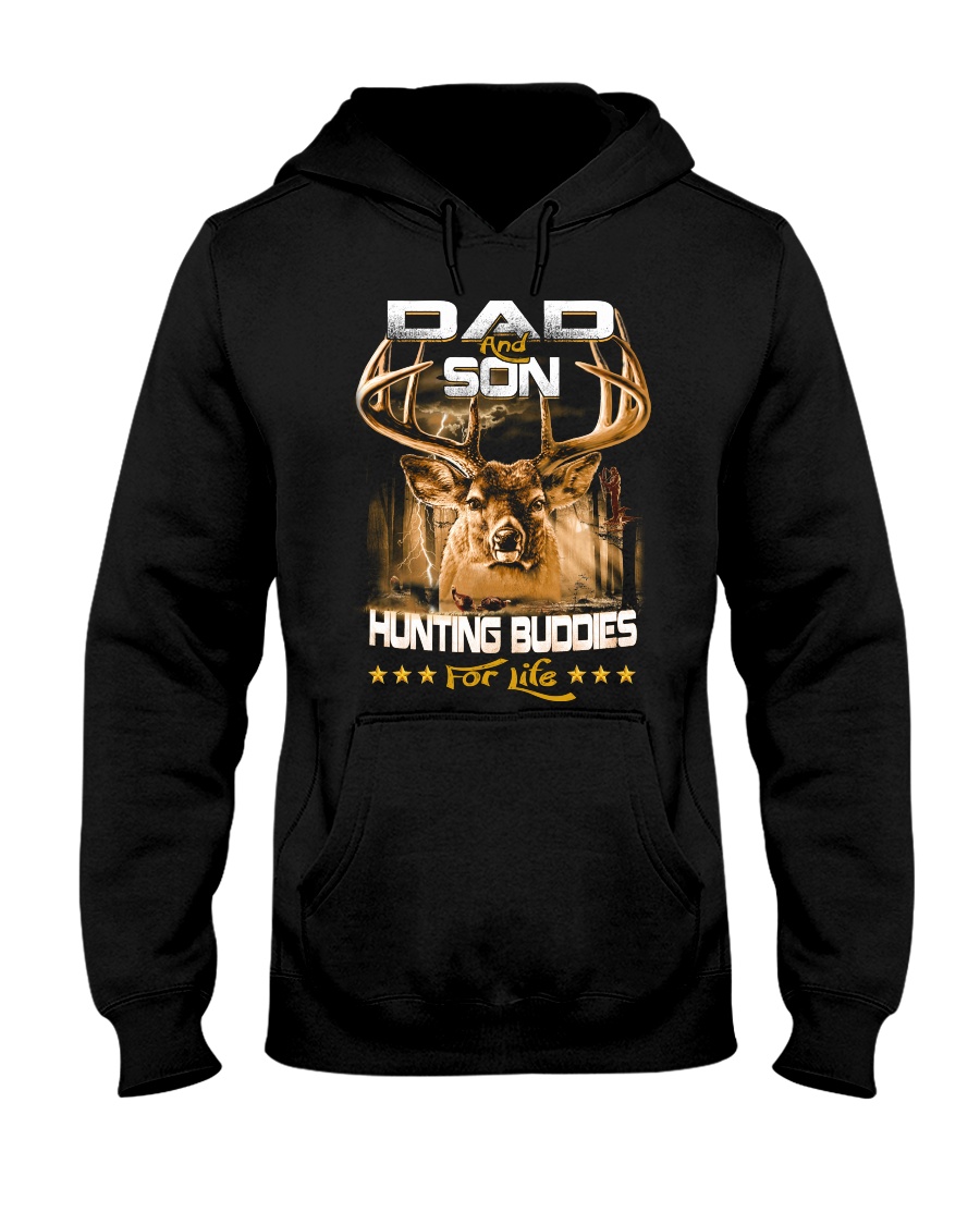 Hunting Buddies for Life Hooded Sweatshirt