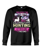 Really love Hunting Crewneck Sweatshirt thumbnail