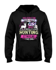 Really love Hunting Hooded Sweatshirt front