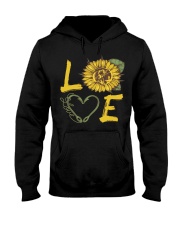 Love Fishing with sunFlower Hooded Sweatshirt thumbnail