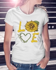 Love Fishing with sunFlower Premium Fit Ladies Tee lifestyle-women-crewneck-front-7