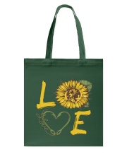 Love Fishing with sunFlower Tote Bag thumbnail