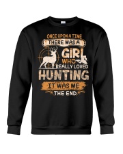 Really love Hunting Crewneck Sweatshirt thumbnail